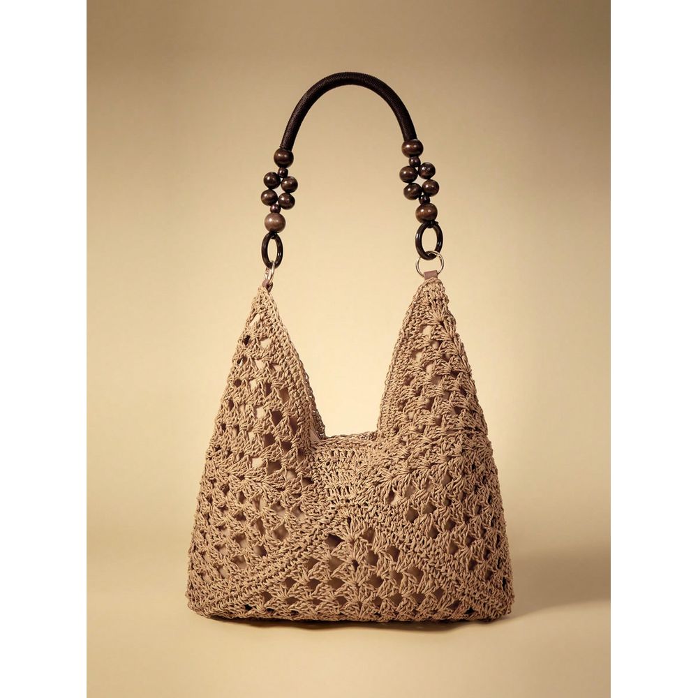 Women'S Bags Holiday - Large Capacity Portable Womens Woven Straw