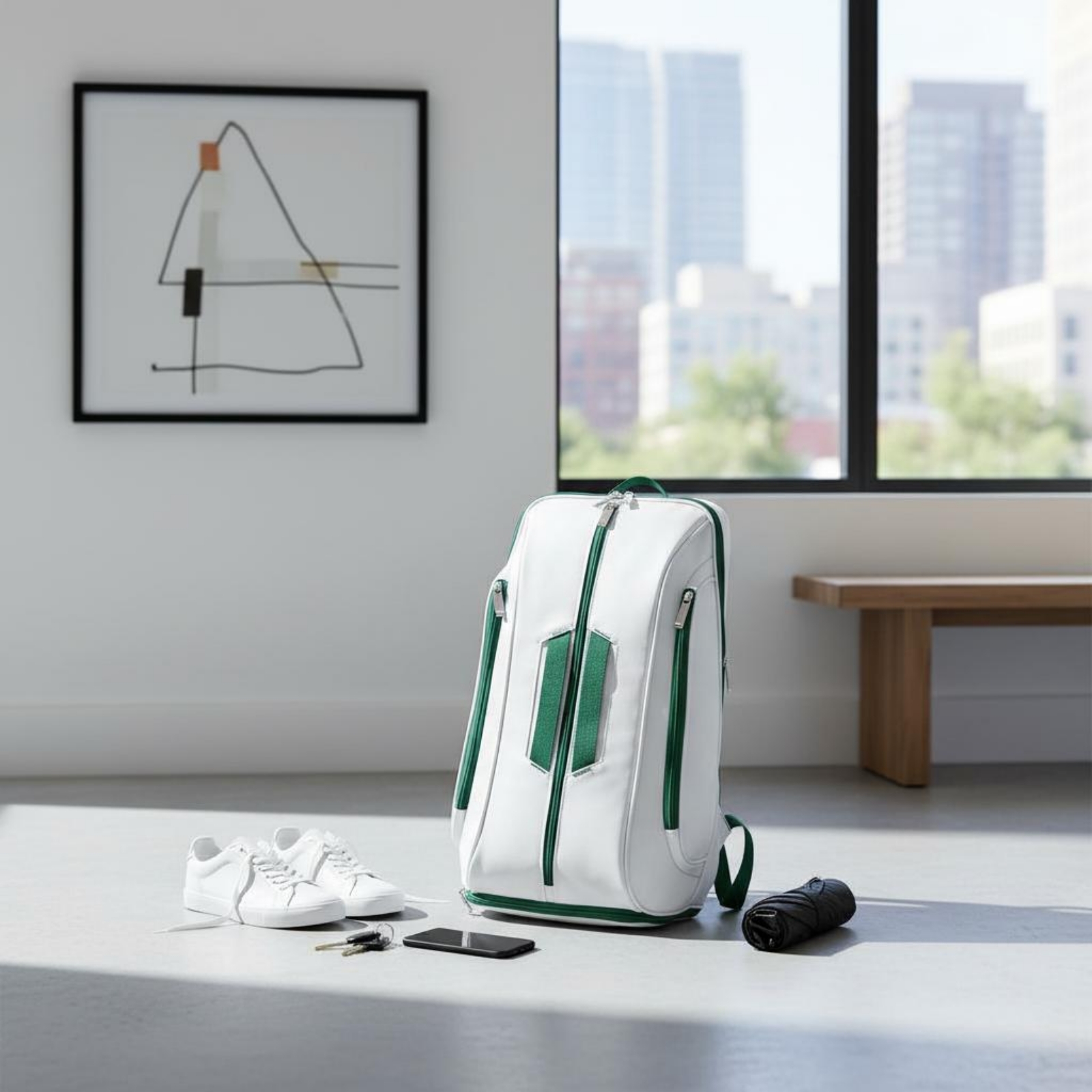 Women Bags Waterproof - Double Strap Badminton Backpack Ergonomic Straps