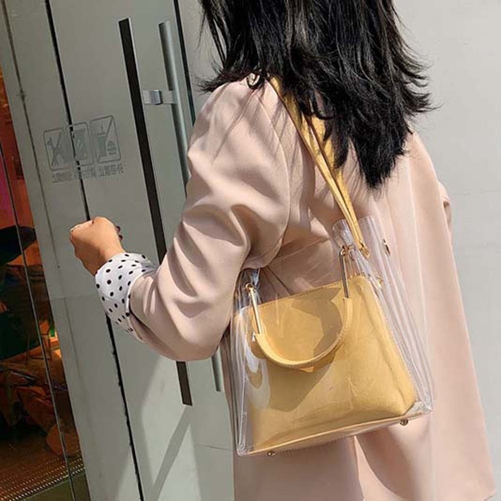 Candy Color Composite Clear Ba - Jelly Bag Clear Pvc recensione e prezzo