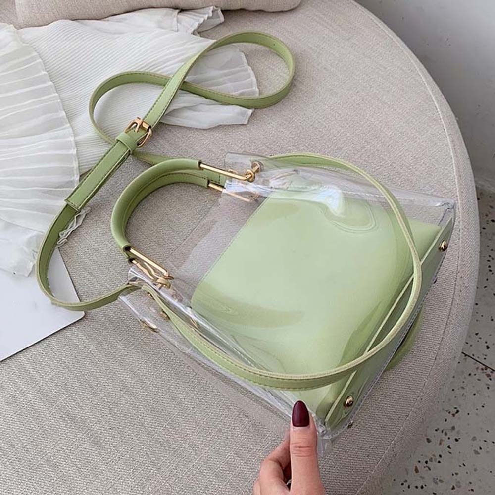 Candy Color Composite Clear Ba - Jelly Bag Clear Pvc recensione e prezzo