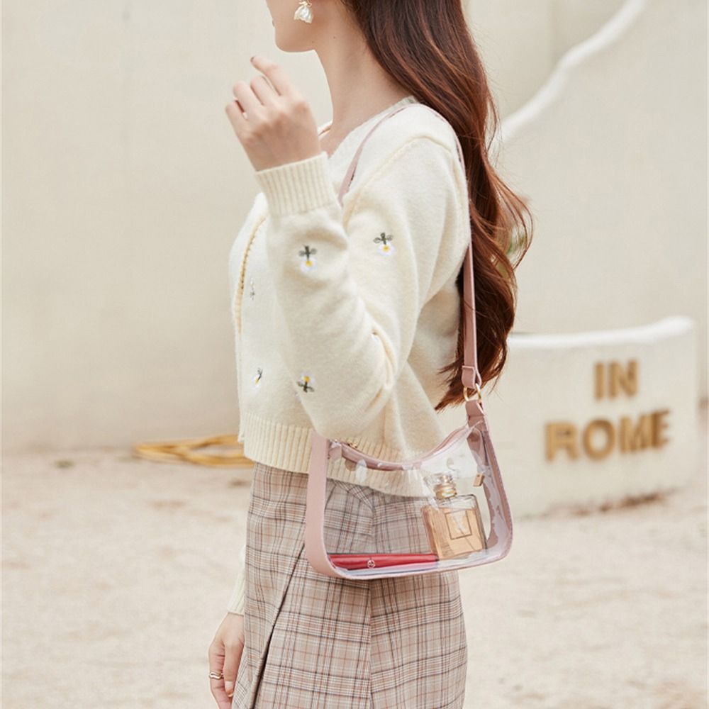 Candy Color Transparent Should - Jelly Bag Clear Pvc recensione e prezzo