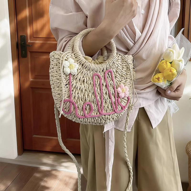 Handwoven Straw Bag Ladies Bea - Women'S Bags Holiday recensione e prezzo