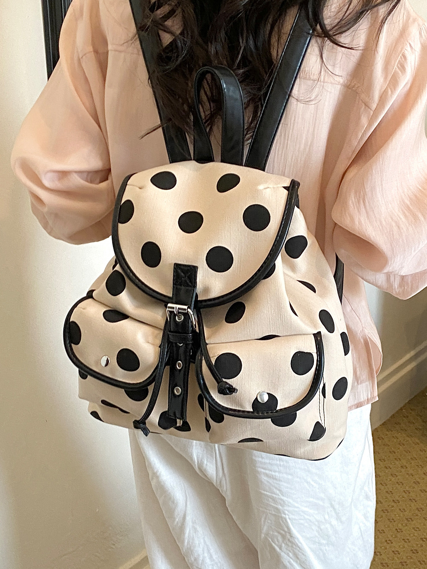 Fashion Polka Dot Backpack Wom - Women Bags In Trend recensione e prezzo