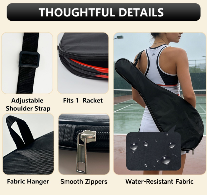 Tennis Racket Cover Portable S - Women Bags Waterproof recensione e prezzo