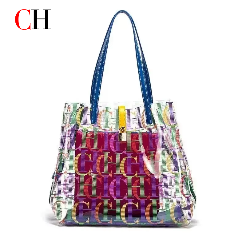 CH Jelly Tote Bag Clear PVC Wo - Jelly Bag Clear Pvc recensione e prezzo