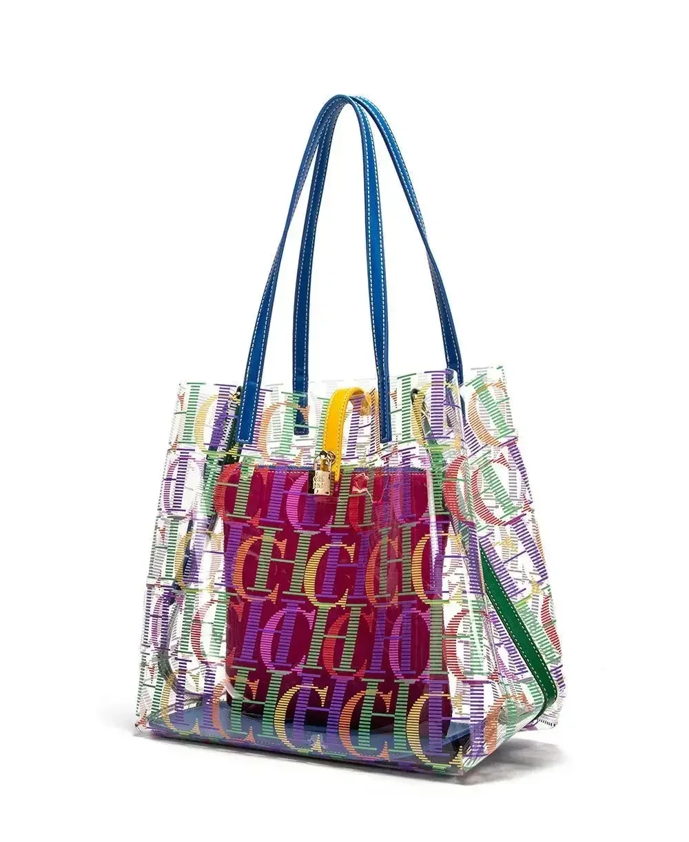 CH Jelly Tote Bag Clear PVC Wo - Jelly Bag Clear Pvc recensione e prezzo