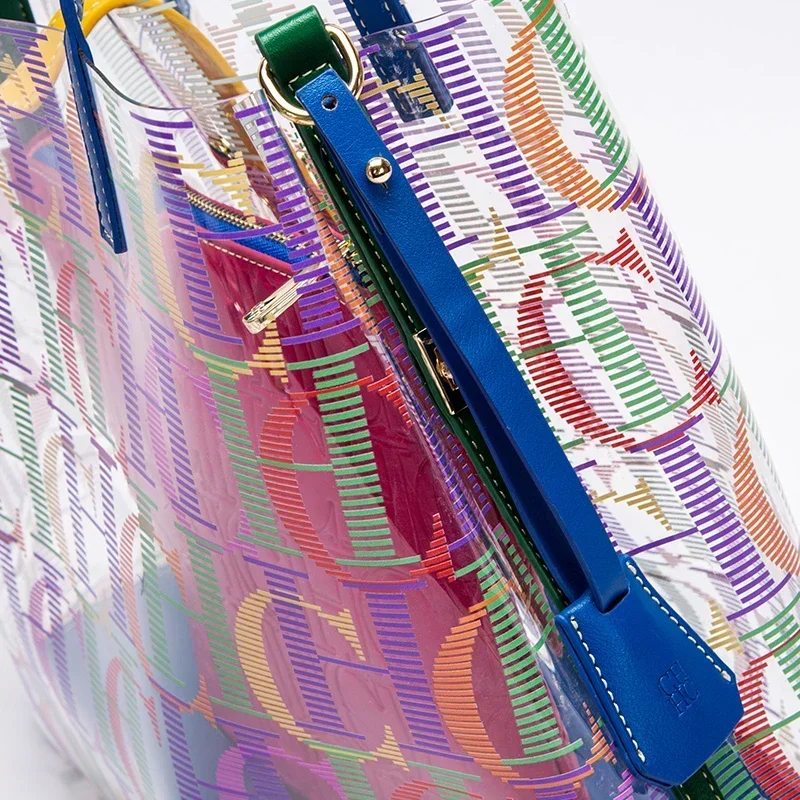 CH Jelly Tote Bag Clear PVC Wo - Jelly Bag Clear Pvc recensione e prezzo