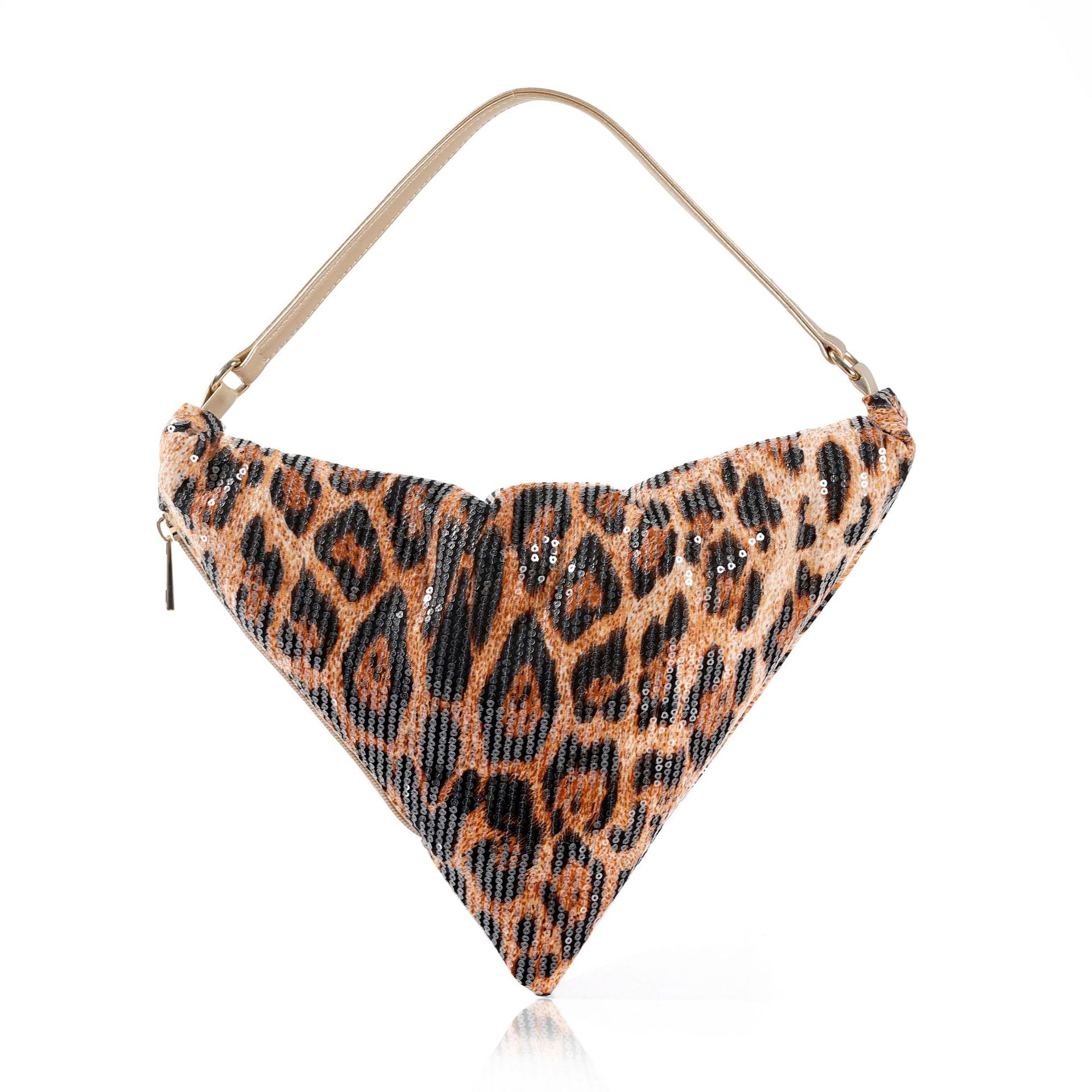Leopard print crescent bag sho - Women Bags In Trend recensione e prezzo