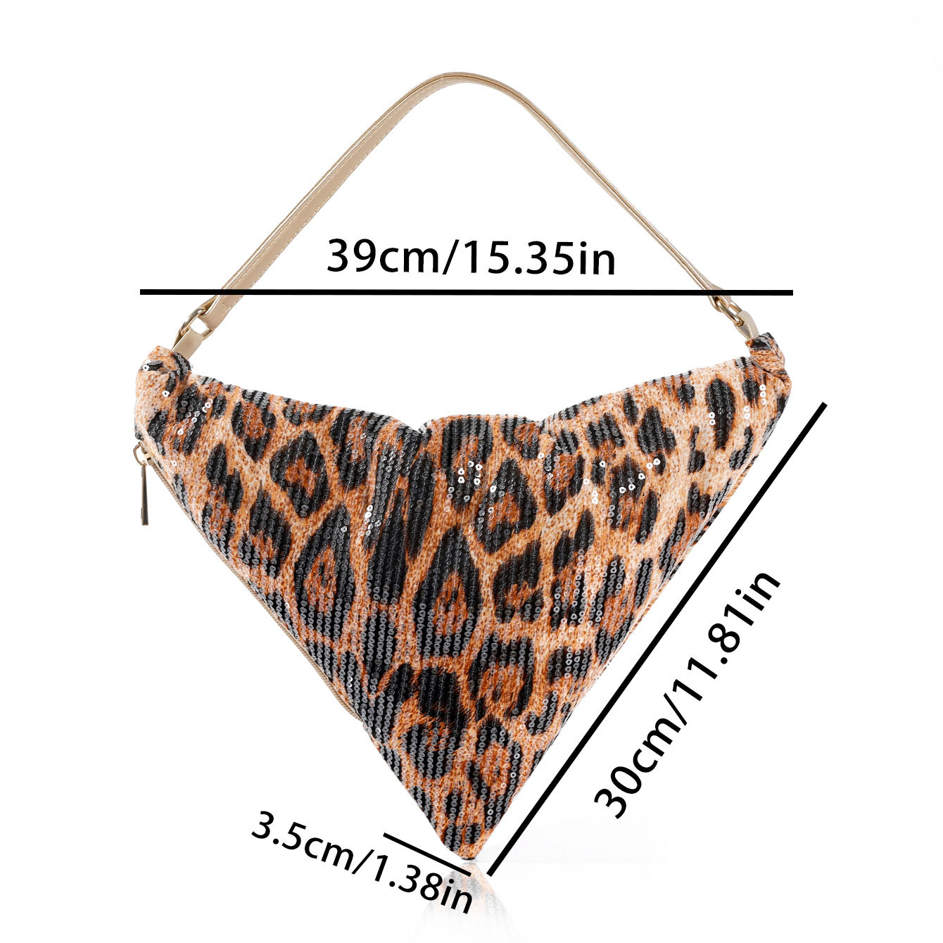 Leopard print crescent bag sho - Women Bags In Trend recensione e prezzo