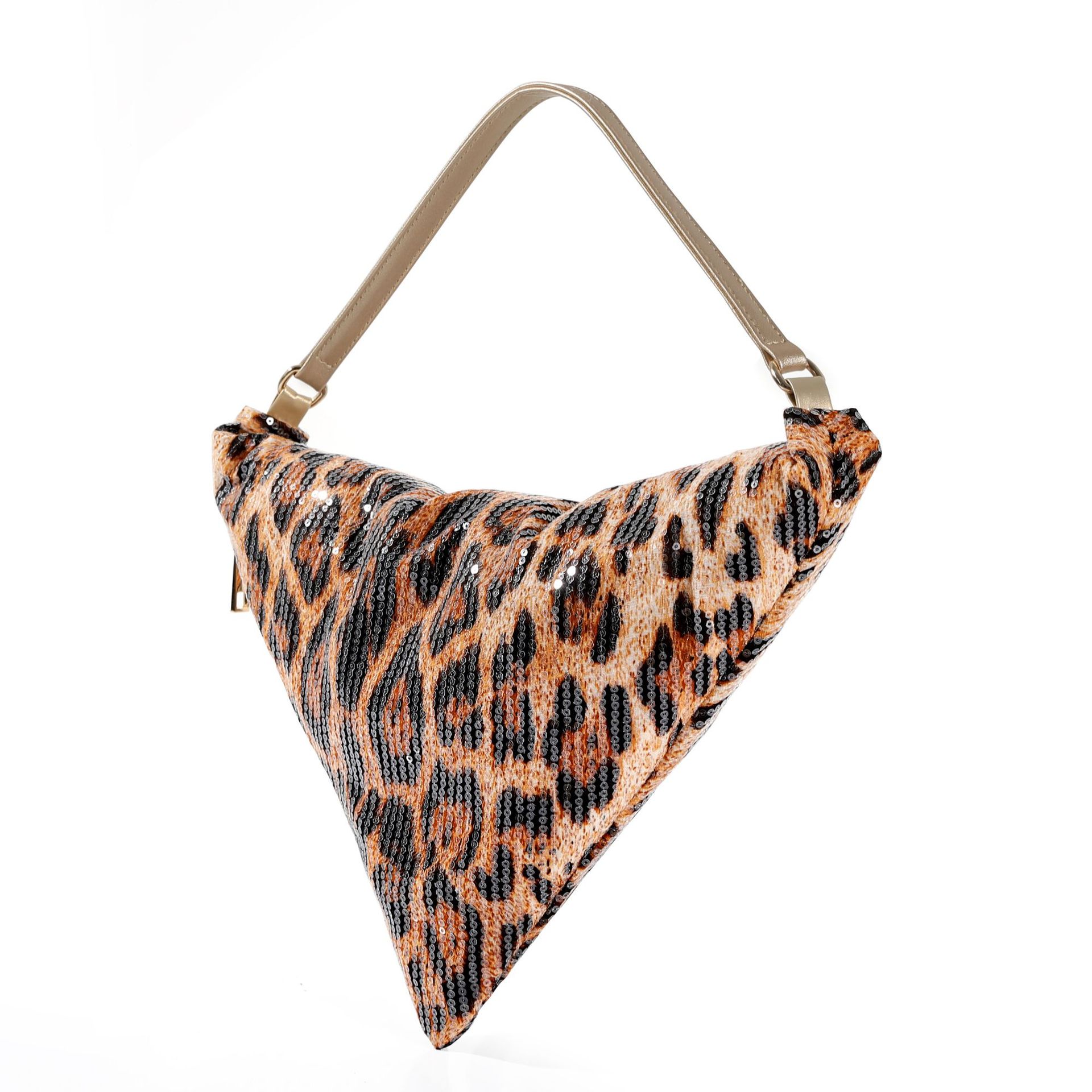 Leopard print crescent bag sho - Women Bags In Trend recensione e prezzo