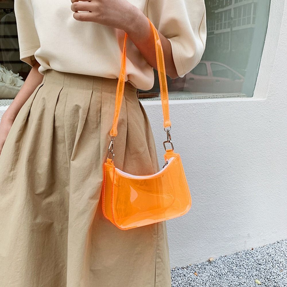 Fashion Jelly Color PVC Transp - Jelly Bag Clear Pvc recensione e prezzo