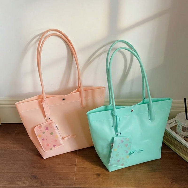 PVC Clear Jelly Tote Bag Women - Jelly Bag Clear Pvc recensione e prezzo
