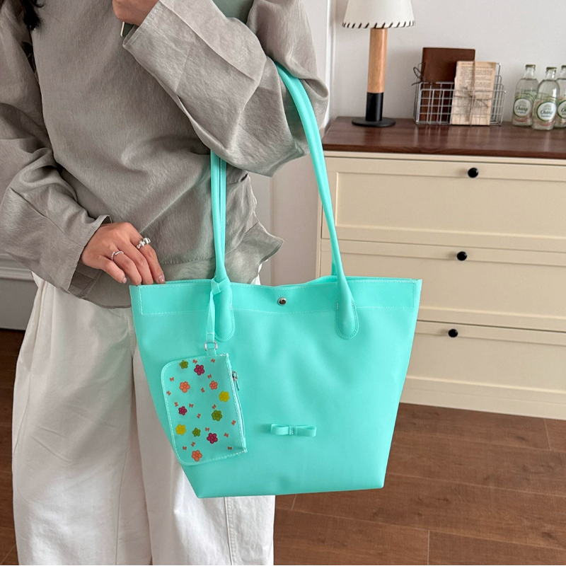 PVC Clear Jelly Tote Bag Women - Jelly Bag Clear Pvc recensione e prezzo