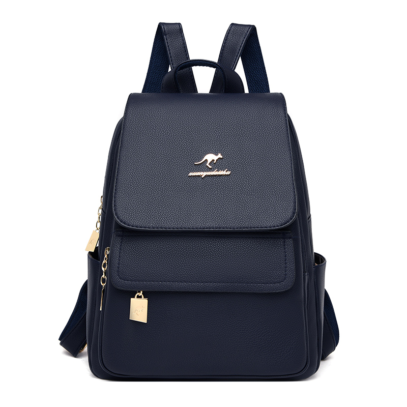 High Quality Leather Backpack  - Women Bags White recensione e prezzo
