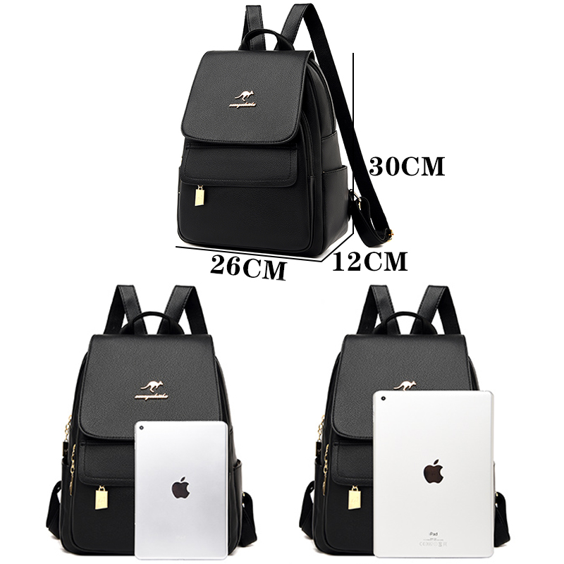 High Quality Leather Backpack  - Women Bags White recensione e prezzo