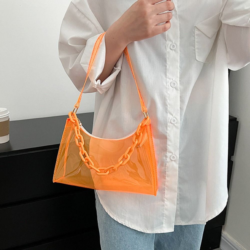 Fashion Ladies Jelly Bags PVC  - Jelly Bag Clear Pvc recensione e prezzo