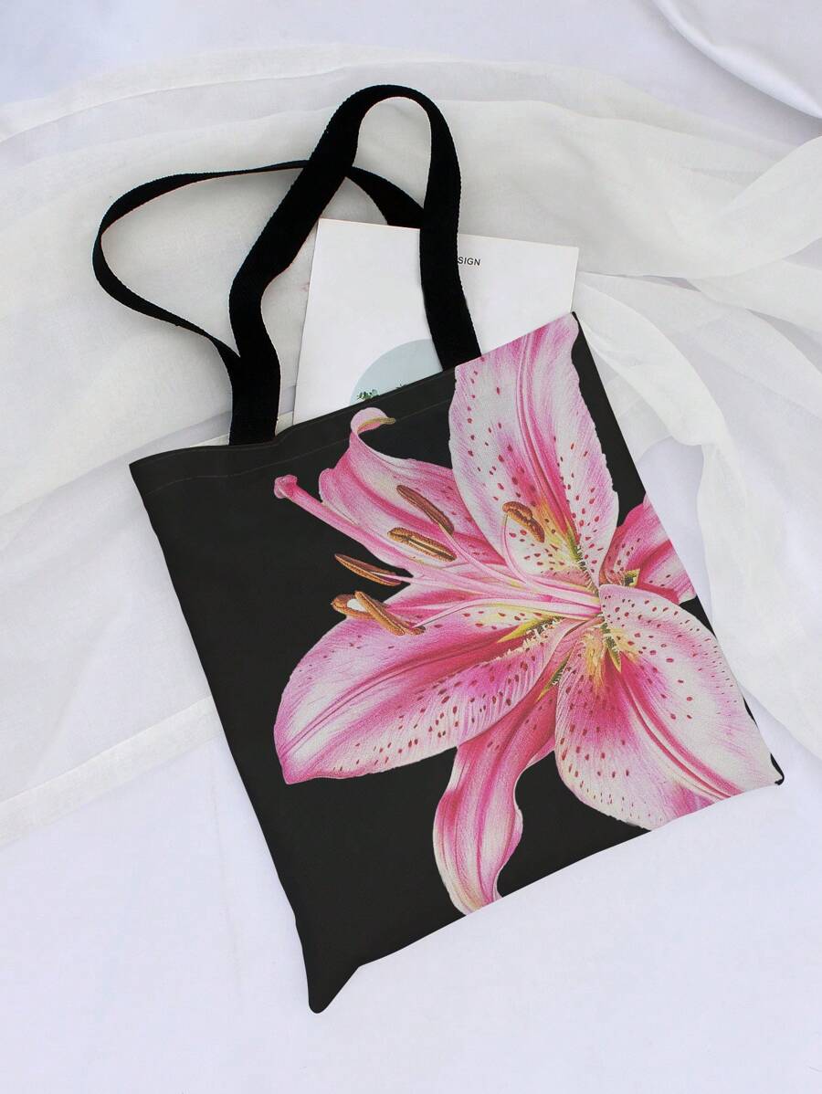 Floral Print Canvas Tote Bag F - Women'S Bags Holiday recensione e prezzo