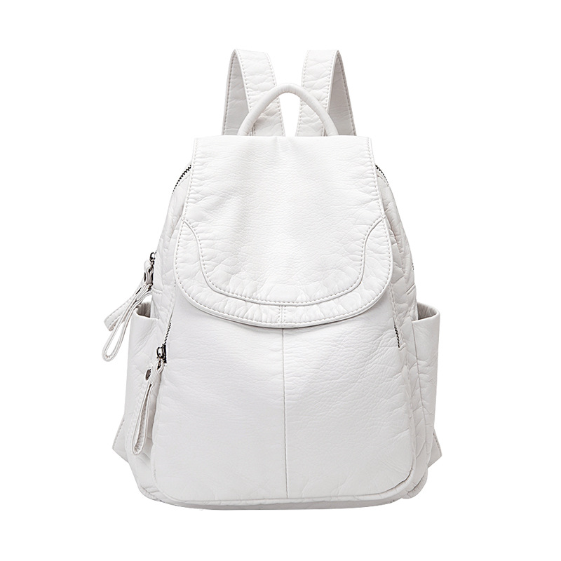 Women's Backpack White Washed  - Women Bags White recensione e prezzo