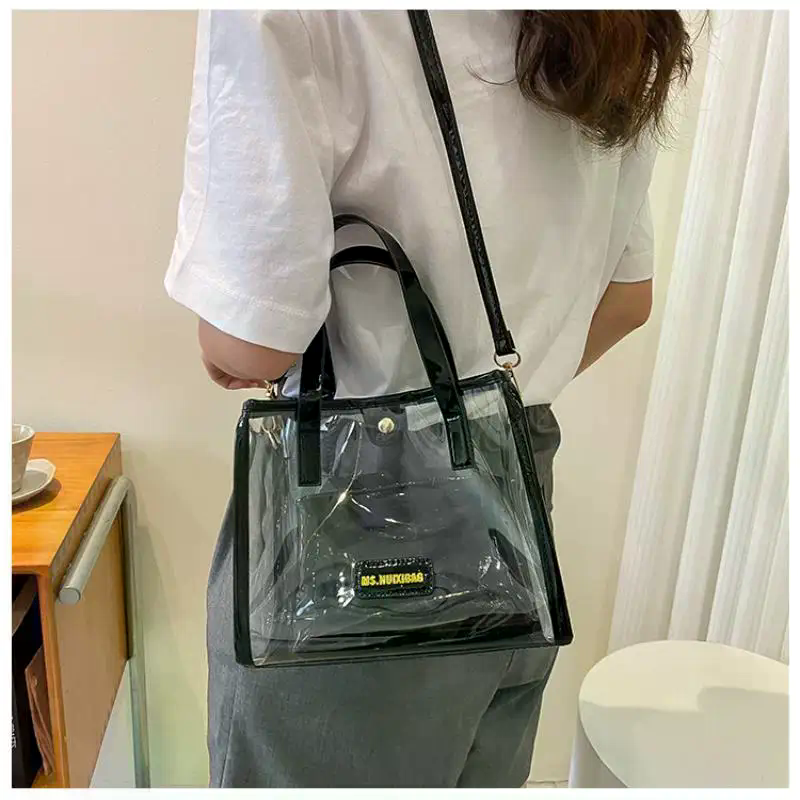 New PVC Fashion Handbag Transp - Jelly Bag Clear Pvc recensione e prezzo