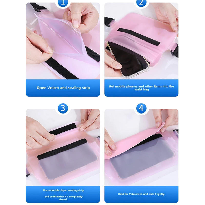 1PC Waterproof Waist Belt Bag  - Women Bags Waterproof recensione e prezzo