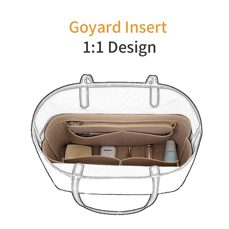 Felt Insert Bag Organizer For  - Women Bags Goyard recensione e prezzo