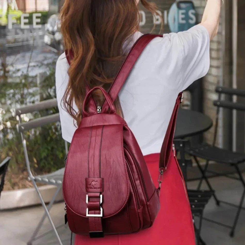 Multifunctional Women Leather  - Women'S Kangaroo Bags recensione e prezzo