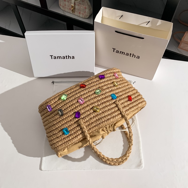 Summer Straw Woven Handmade Ha - Women'S Bags Holiday recensione e prezzo