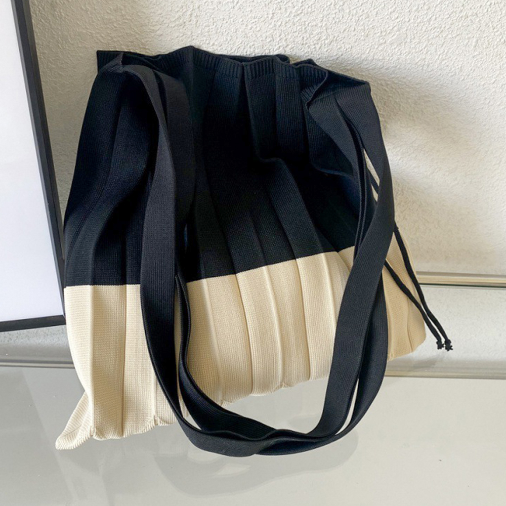 Knitted Foldable Storage Handb - Women Bags In Trend recensione e prezzo