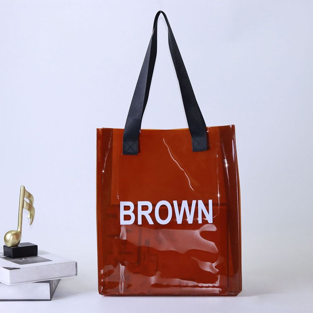 Transparent Tote Bag Portable  - Jelly Bag Clear Pvc recensione e prezzo