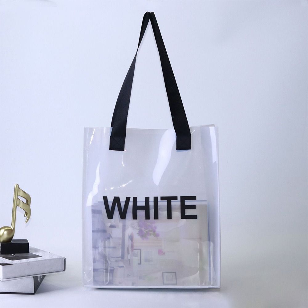 Transparent Tote Bag Portable  - Jelly Bag Clear Pvc recensione e prezzo