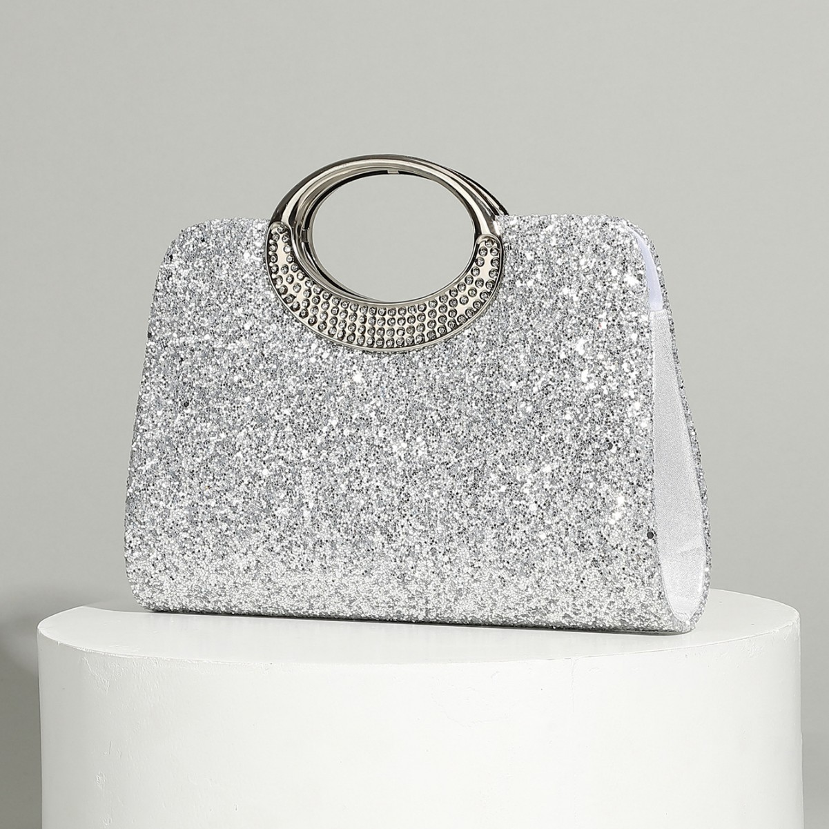 Vintage big ring handbag textu - Women Bags In Trend recensione e prezzo