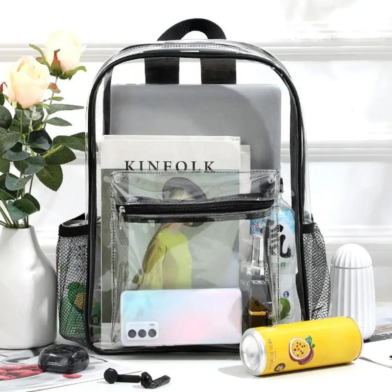 Transparent PVC Backpack Outdo - Women Bags Waterproof recensione e prezzo
