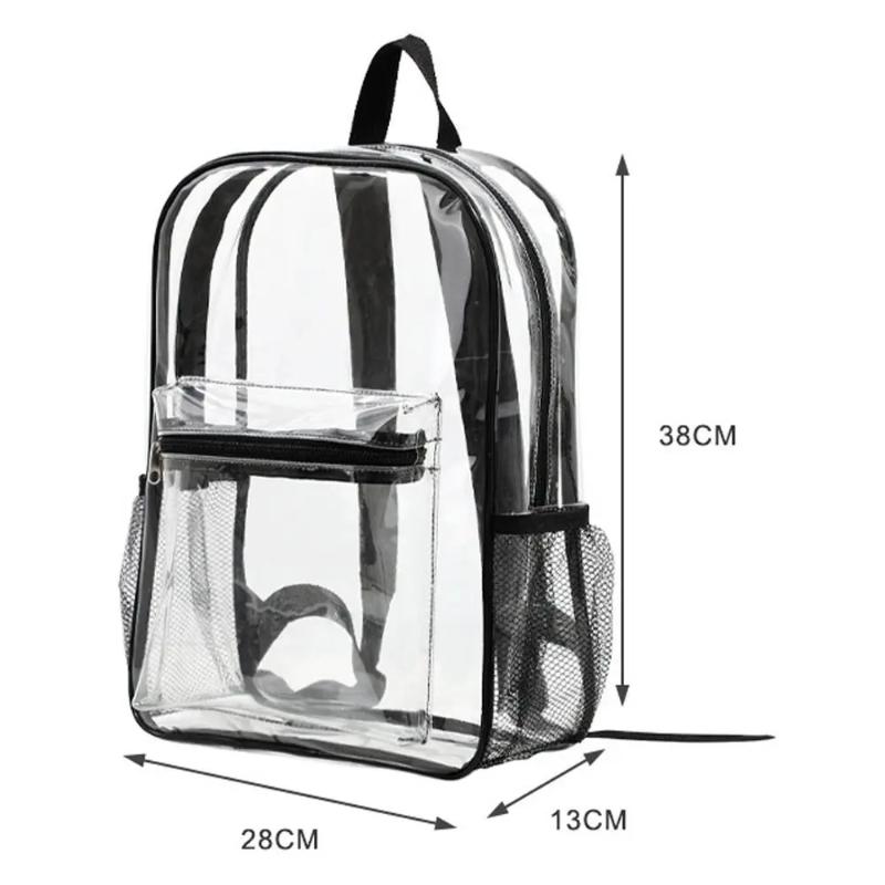 Transparent PVC Backpack Outdo - Women Bags Waterproof recensione e prezzo