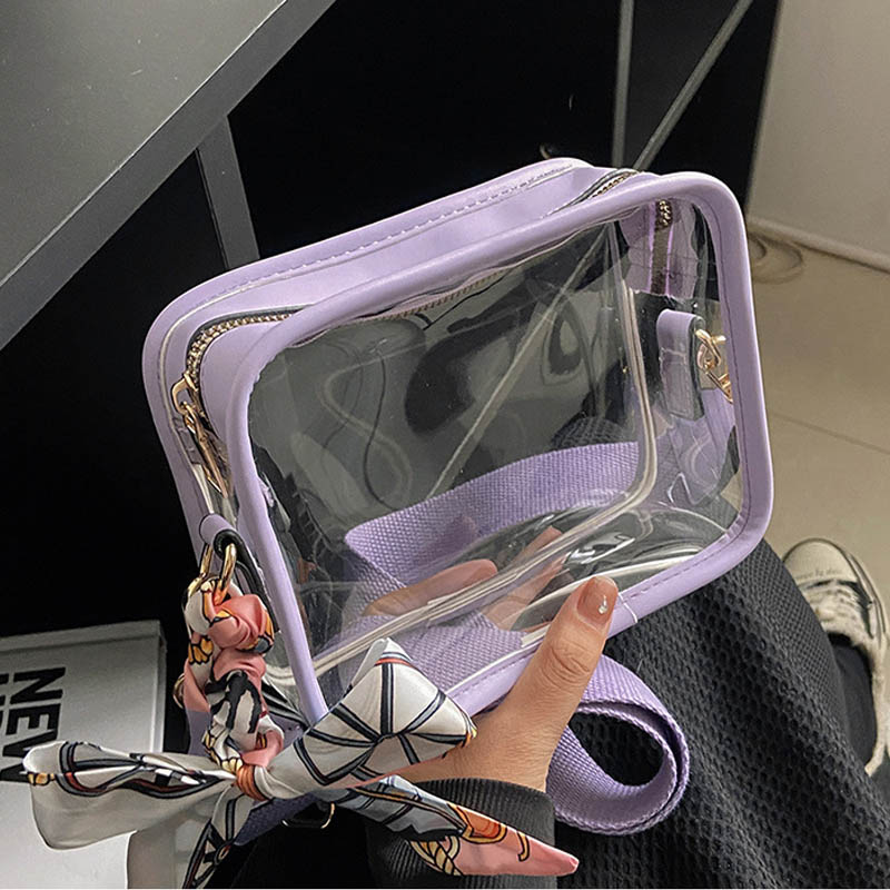Clear Transparent Jelly Crossb - Jelly Bag Clear Pvc recensione e prezzo