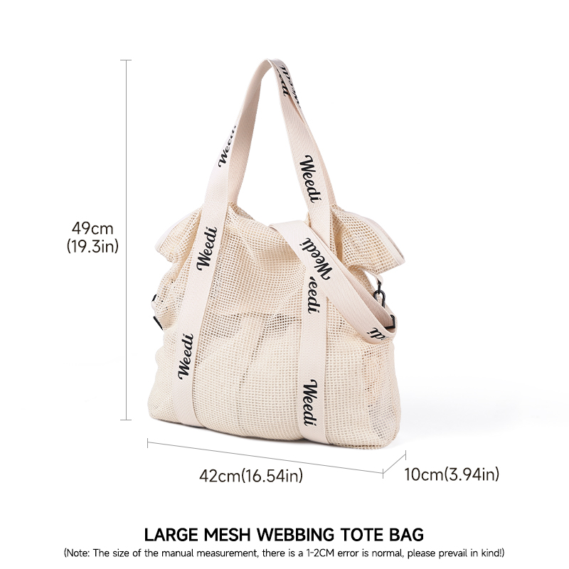 Weedi Fashion Mesh women tote  - Women'S Bags Holiday recensione e prezzo