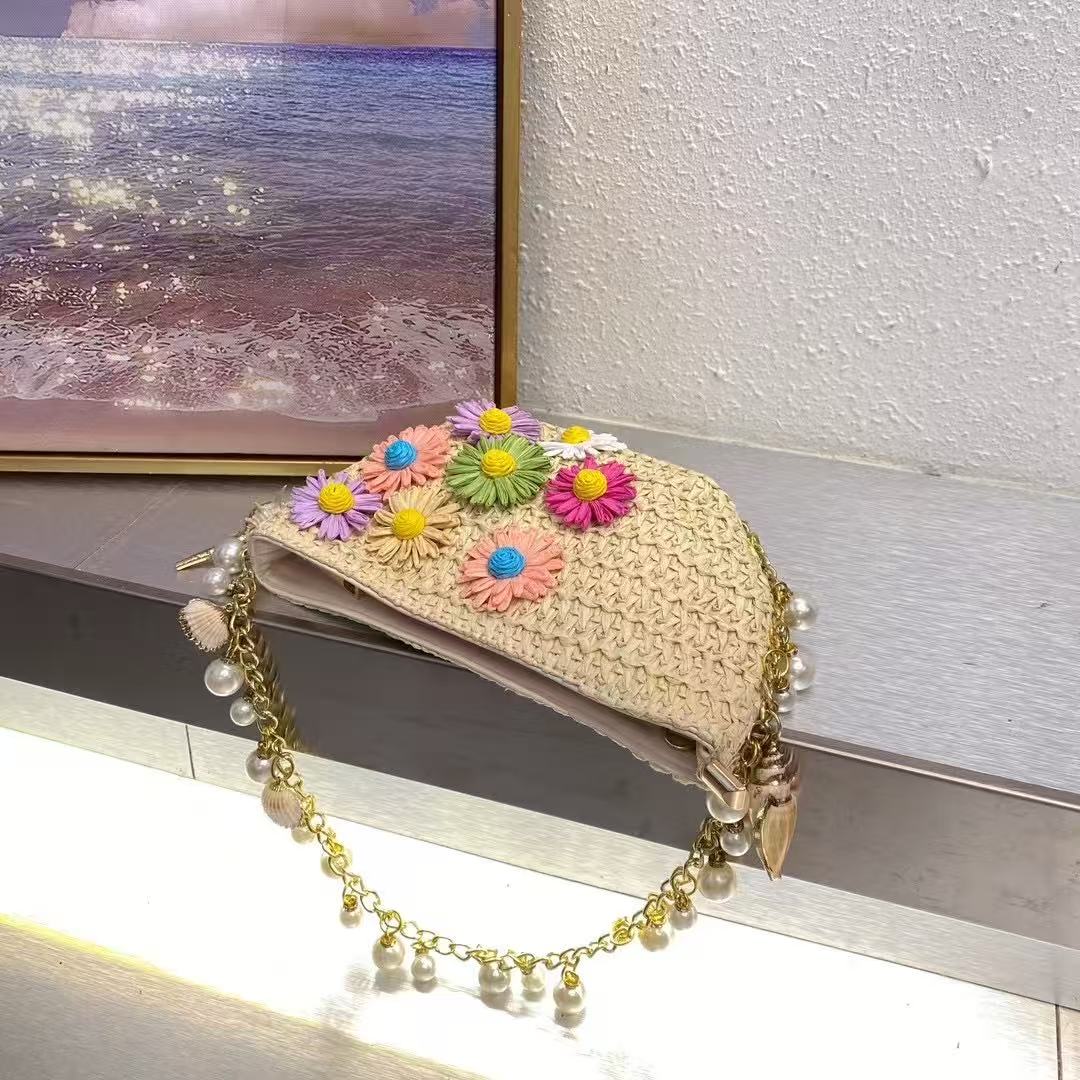 Beads Beading Chain Women Hand - Women'S Bags Holiday recensione e prezzo