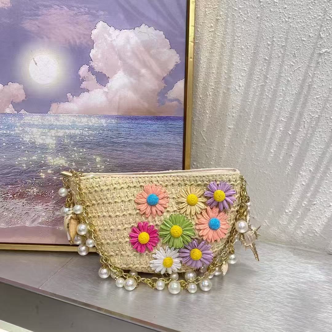 Beads Beading Chain Women Hand - Women'S Bags Holiday recensione e prezzo