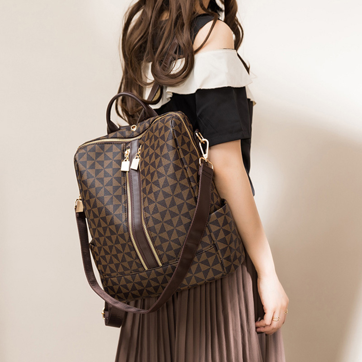 2pcs Backpack And Handbag Set, - Women Bags White recensione e prezzo