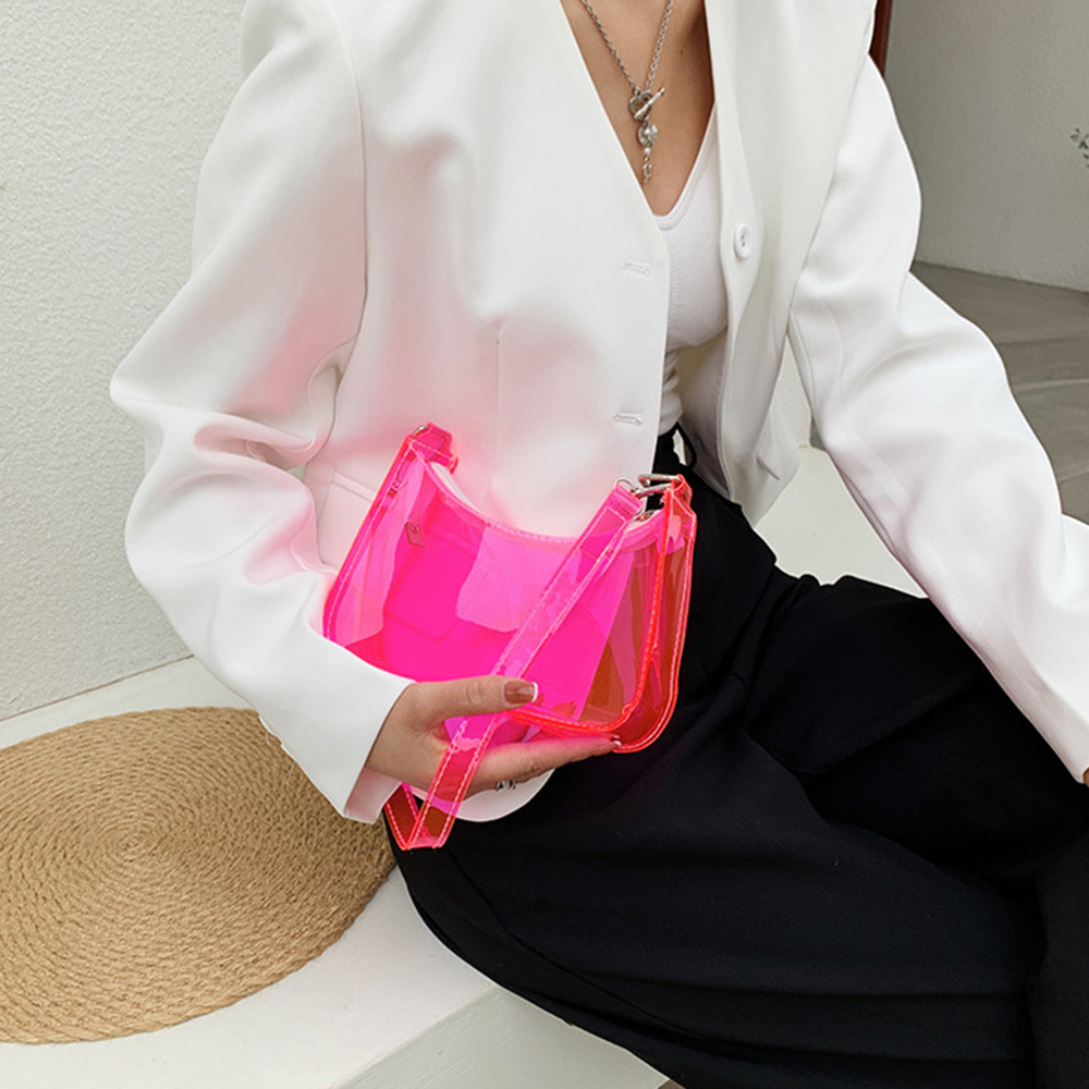 Summer Candy Color Transparent - Jelly Bag Clear Pvc recensione e prezzo