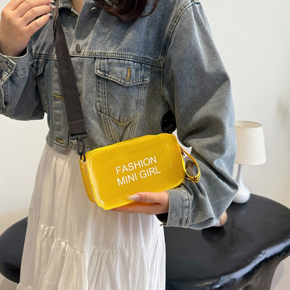 Transparent Jelly PVC Crossbod - Jelly Bag Clear Pvc recensione e prezzo