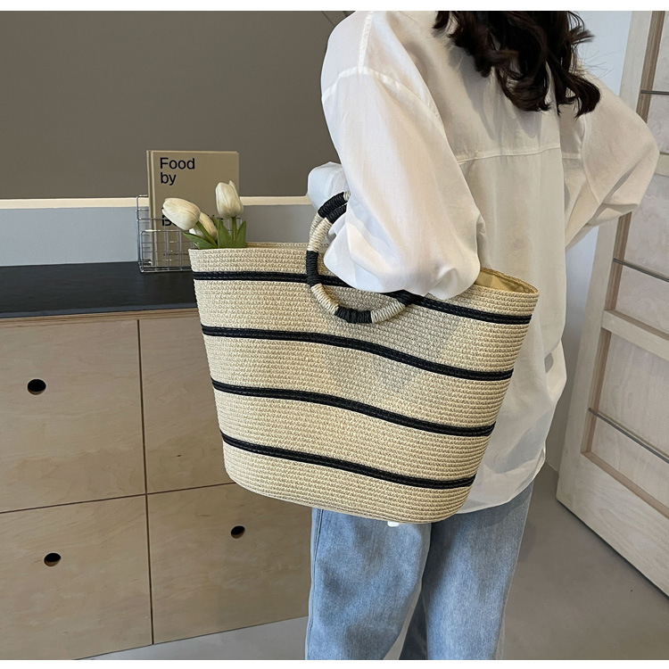 striped Tote grass woven bag s - Women'S Bags Holiday recensione e prezzo