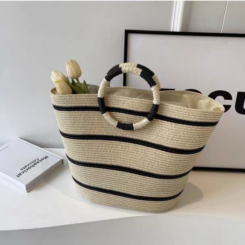 striped Tote grass woven bag s - Women'S Bags Holiday recensione e prezzo
