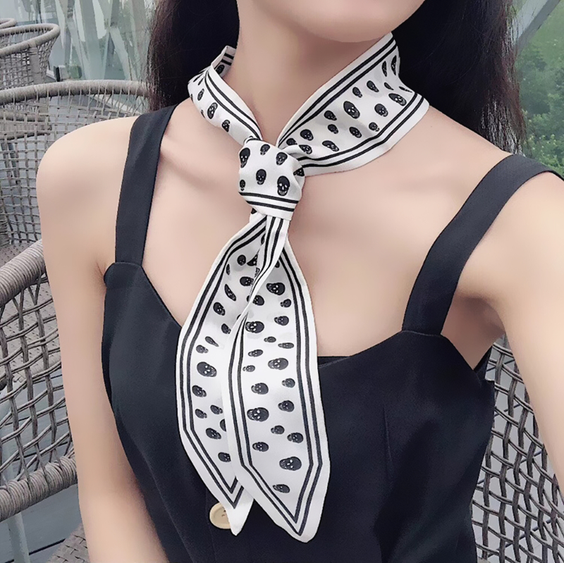 115cm Tied bag Handle silk sca - Women Bags White recensione e prezzo